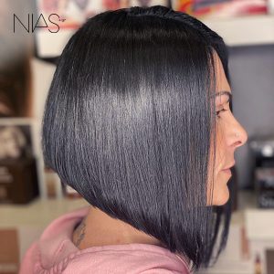Nias Hair - Black Bob Haircut